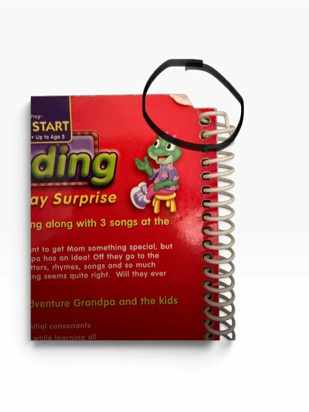 Pre-Reading The Birthday Surprise Preschool-K LeapPad Book & Cartridge Set